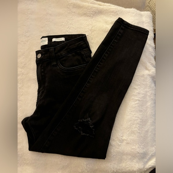 Black stretchy pants for women in good condition size 5/27 - Picture 8 of 9